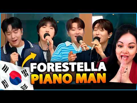 🔴 Reacciono a Piano Man 포레스텔라 (Forestella) en vivo Vocal Coach Reacts