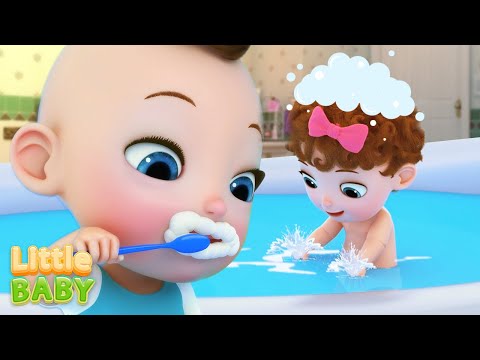 Bath Song + More Nursery Rhymes & Kids Songs | Little Baby