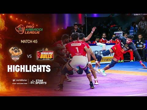 Bengaluru Bulls Edge Past Gujarat Giants in a Thriller! | HIGHLIGHTS | PKL 12