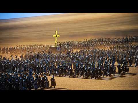 Battle of MONTGISARD 1177: Baldwin IV & Crusaders Vs Saladin & Ayyubids