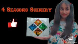 4 Seasons Scenery  #kids #fun #TiTioilpastel #play #scenery # painting