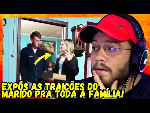 🚨MULHER VIRALIZA AO REVELAR TRAIÇÕES DO MARIDO PRA TODA FAMÍLIA!