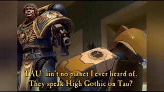 the imperium reacts to the tau 40k meme