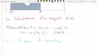 Analyse 2  - Séance publique :  Les intégrales de Riemann   (Prof Kenza 2026).
