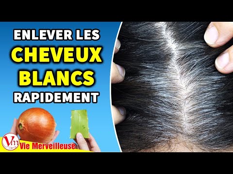 Remède À La Maison Pour Les Cheveux Blancs - Enlever Les Cheveux Blancs Naturellement