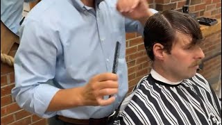 HOW TO DO SCISSOR GENTLEMAN’S CUT !!! 