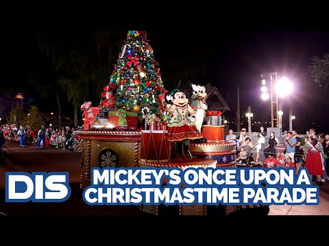 Mickey's Once Upon A Christmastime Parade 2024 | Mickey's Very Merry Christmas Party