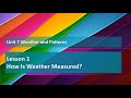 Weather Measurement and Analysis