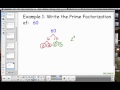 Greatest Common Factor and Prime Numbers