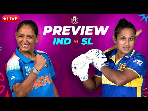 Match 1: Preview - India vs Sri Lanka | Women's ODI World Cup 2025 | Female Cricket LIVE