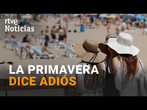 AMANECE el PRIMER DÍA OFICIAL de VERANO tras OTRA NOCHE de CALOR SOFOCANTE | RTVE Noticias