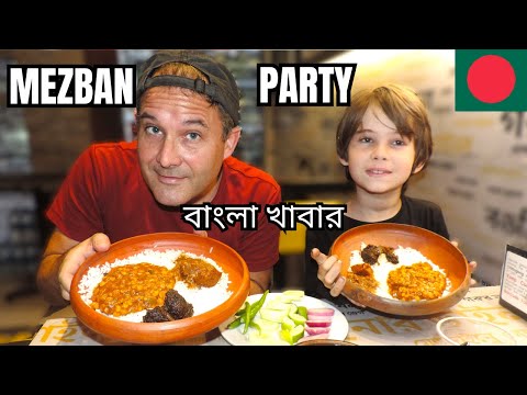 Ultimate BANGLADESHI Food!! FAMOUS BEEF MEZBAN in CHITTAGONG, BANGLADESH!! বাংলাদেশে বিদেশিরা