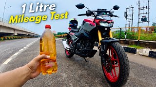 Honda CB 125 Hornet Mileage Test || 1 Litre में कितना देती है ? 