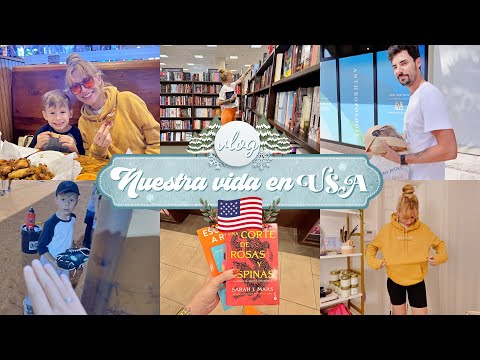 Te enseño cómo es una LIBRERÍA en ESTADOS UNIDOS + Está PASANDO otra vez 🥲 VLOG