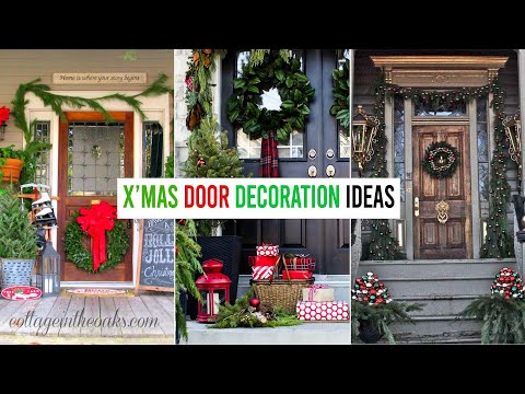 Christmas Door Decoration ideas 2020