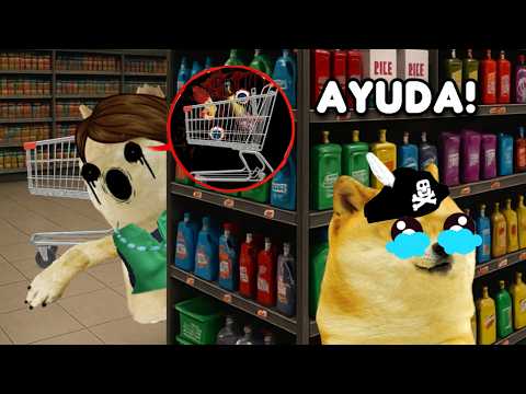ESTÁS EN EL SUPERMERCADO Y TODOS DESAPARECEN , HUYE! - Hilos con cheems