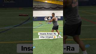 Amon-Ra is our first round fantasy pick! 🏈📈 #LFG #letsgo Thanks @redbullusa for having us out!