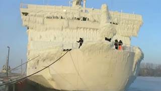 GRANDES BARCOS ROMPEHIELOS CONGELADOS | Así ROMPEN el HIELO los BARCOS más PODEROSOS del MUNDO