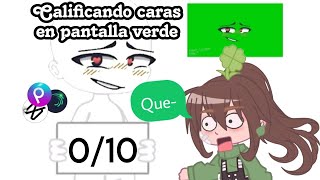 ⭐Calificando caras de Gacha Club⭐ // #gachaclub