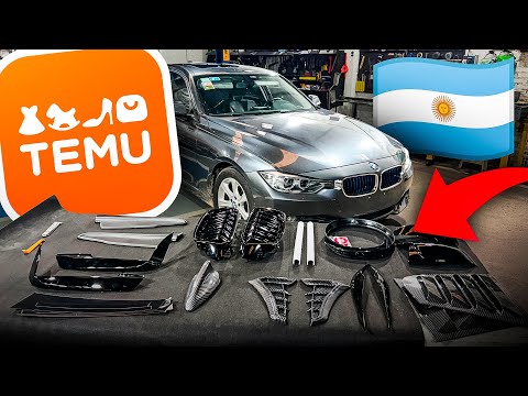 TUNEANDO MI BMW CON TEMU!!!!