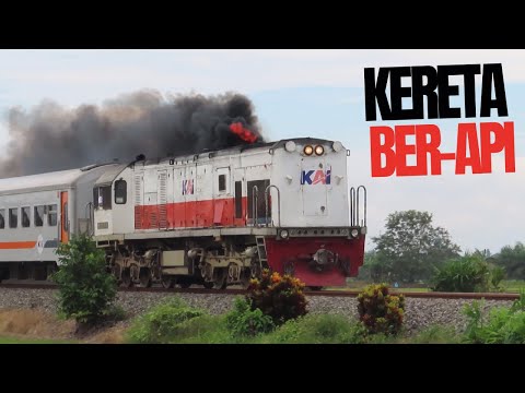 Kompilasi Kereta Api Kobong Sumatera Utara