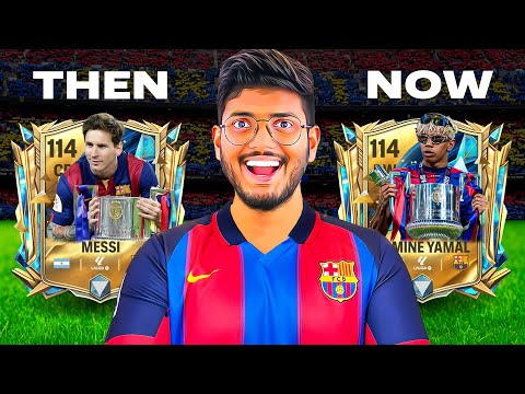 The Greatest FC BARCELONA Squad in FC MOBILE!