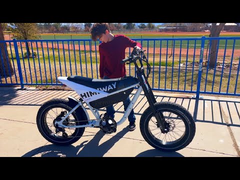 Mason Tries to Break Our New Bike | Himiway C5