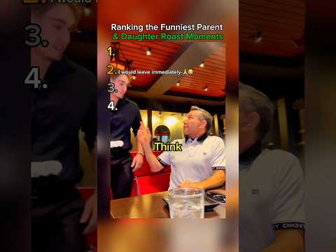 Ranking the funniest parent & daughter roast moments