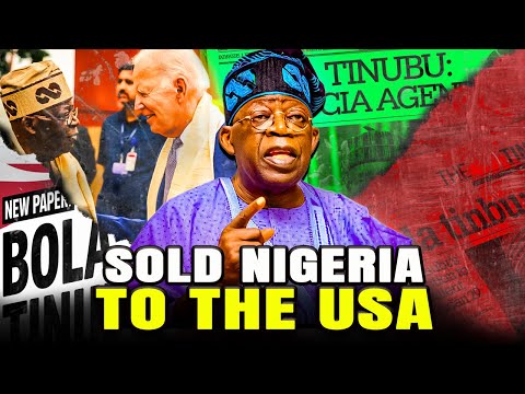 Shocking: Nigerian President Bola Tinubu Sells Nigeria To The USA As An Active CIA Agent!