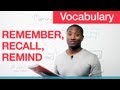Memory Concepts and Their Differences