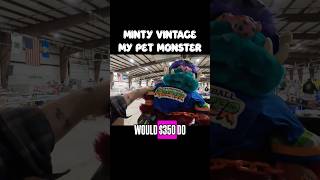 Minty vintage My Pet Monster spotted at a toy show! #vintagetoys #mypetmonster #myfootballmonster