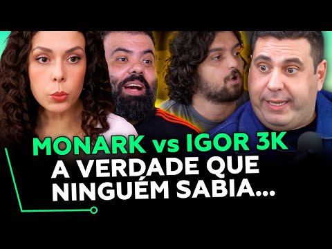 MONARK E IGOR 3K, O QUE ACONTECEU?  - Eng Léo e a Paula Camacho da Zona de Polêmica