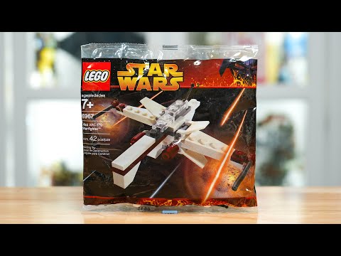 LEGO Star Wars 6967 MINI ARC-170 STARFIGHTER Review! (2005)