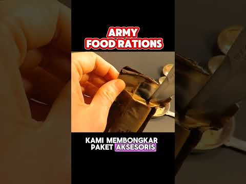 BEGINILAH JATAH MAKANAN TENTARA PERANG DUNIA KE 2!!