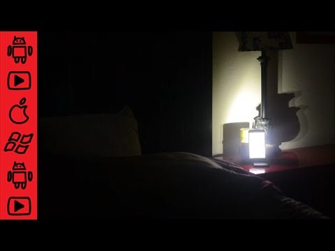 glimmer luminous alarm clock video