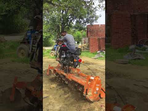 क्या बुलेट रोटावेटर चला पाएगी#mrkasganjhacker#shortvideo#trending#shorts