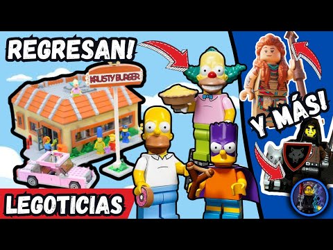 Los Simpson REGRESAN a LEGO / Legoticias / Minifigs