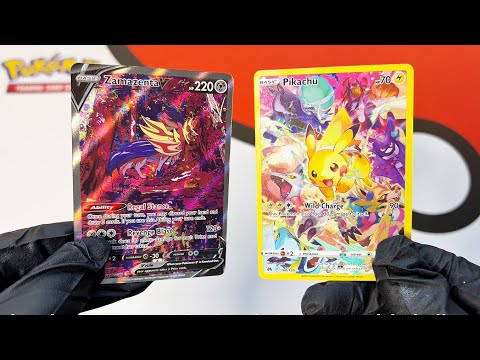 Unboxing Pokemon Crown Zenith ETB (Insane Pulls)