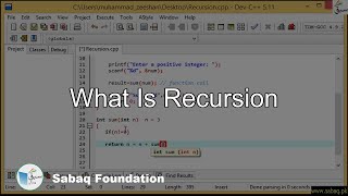What Is Recursion