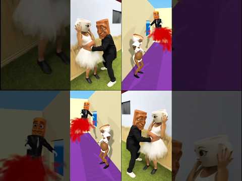 BALLERINA CAPPUCCINO IS PREGNANT - REAL VS ANIMATION @AndreasEskander #ballerinacapuchina #short
