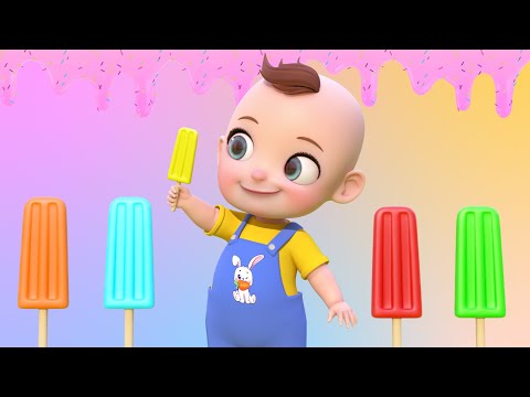 पॉप्सिकल्स के साथ रंग भरने वाला गाना - Hindi Kids Songs - हिंदी कविताएँ