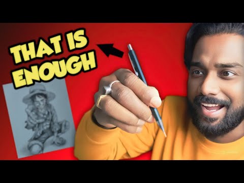 This Pencil is Enough for Any Drawing | Drawing Luffy