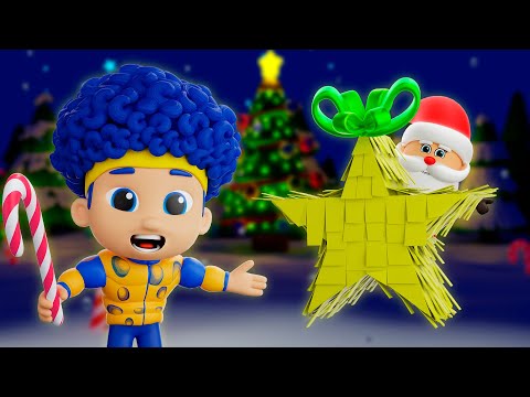 Christmas Pinata! Santa's Gifts | D Billions Kids Songs