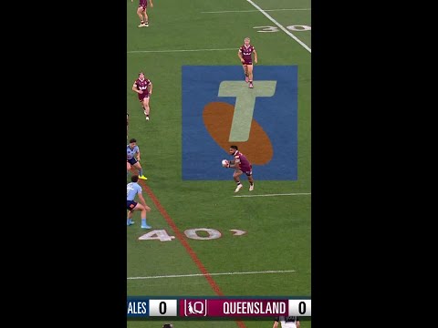 Cobbo crushes the Blues! #origin #stateoforigin #nrl