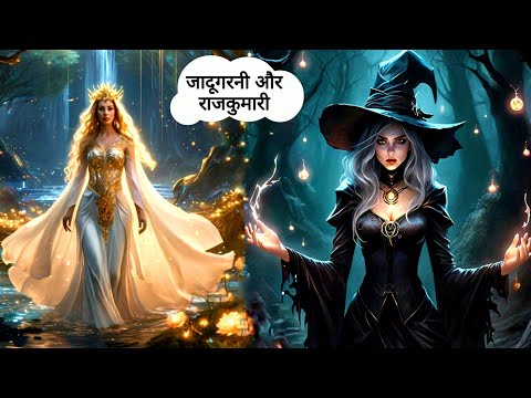 जादूगरनी और राजकुमारी | Enchantress and Princess story in hindi | Short Stories | Adventure stories