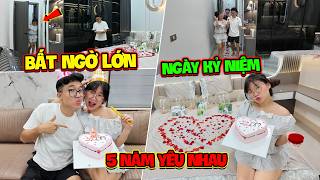 Anh Tóc Xoăn Tạo Bất Ngờ Cho Vợ Sắp Cưới Trong Ngày Kỷ Niệm 5 Năm Yêu Nhau !! Cả Team Đều Ngỡ Ngàng