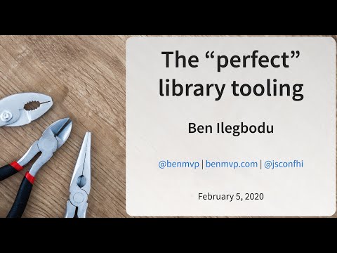 The Perfect Tooling Library