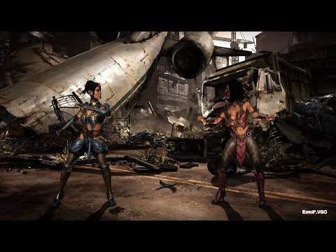 Kitana vs. Mileena - Mortal Kombat X