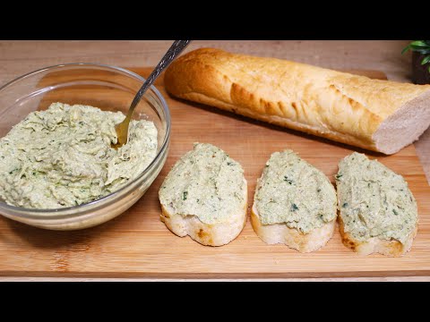 Diese Auberginen verschwinden in 1 Minute vom Tisch! Leckere Auberginen Brot Vorspeisen