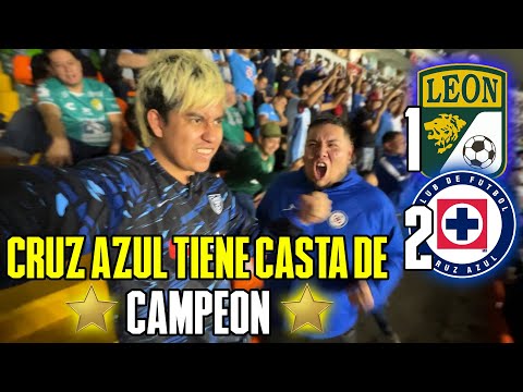 ¡LIDER IMPARABLE! Reacciones LEON 1-2 CRUZ AZUL JORNADA 7 Desde el ESTADIO NOU CAMP